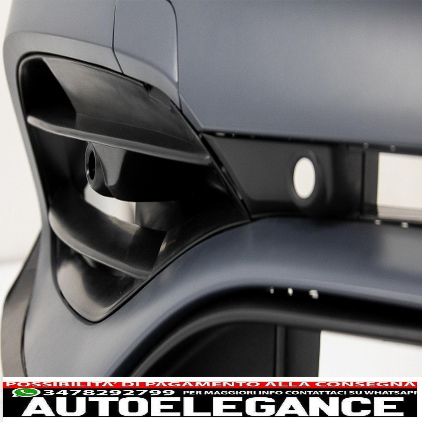 complete body kit with exhaust tips suitable for mercedes a-class w176 (2012-2018) restyling a45 design
