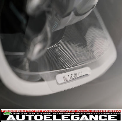 fari anteriori full led adatti per mercedes classe s w222 maybach x222 (2013-2017) look restyling