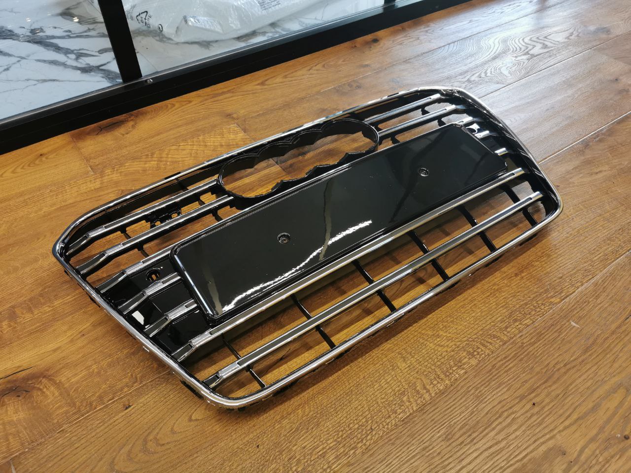 GRILLE SUITABLE FOR AUDI A5 2007-2011 RS5 LOOK BLACK SPORTY DESIGN 