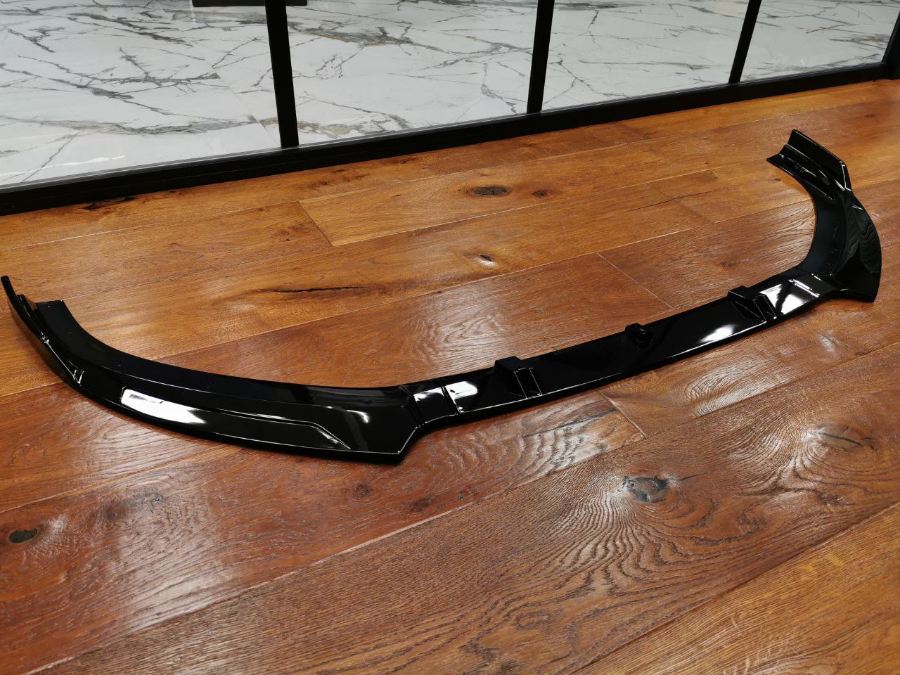 SPLITTER ANTERIORE ADATTO PER AUDI A3 RS3 8V 2012+ LOOK SPORTIVO
