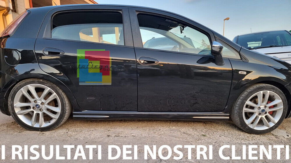FIAT PUNTO / GRANDE PUNTO EVO SIDE SKIRTS UNDER DOOR ABS / PLASTIC .. 04