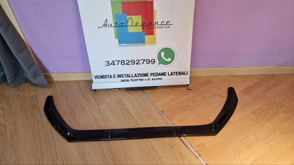 SPLITTER ADATTO PER PEUGEOT 208 NERO LUCIDO LOOK SPORTIVO