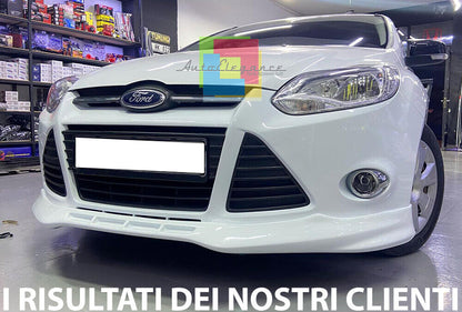 FORD FOCUS 3 III 2011-2014 FRONT BUMPER SPOILER ABS SPORTY LOOK ST