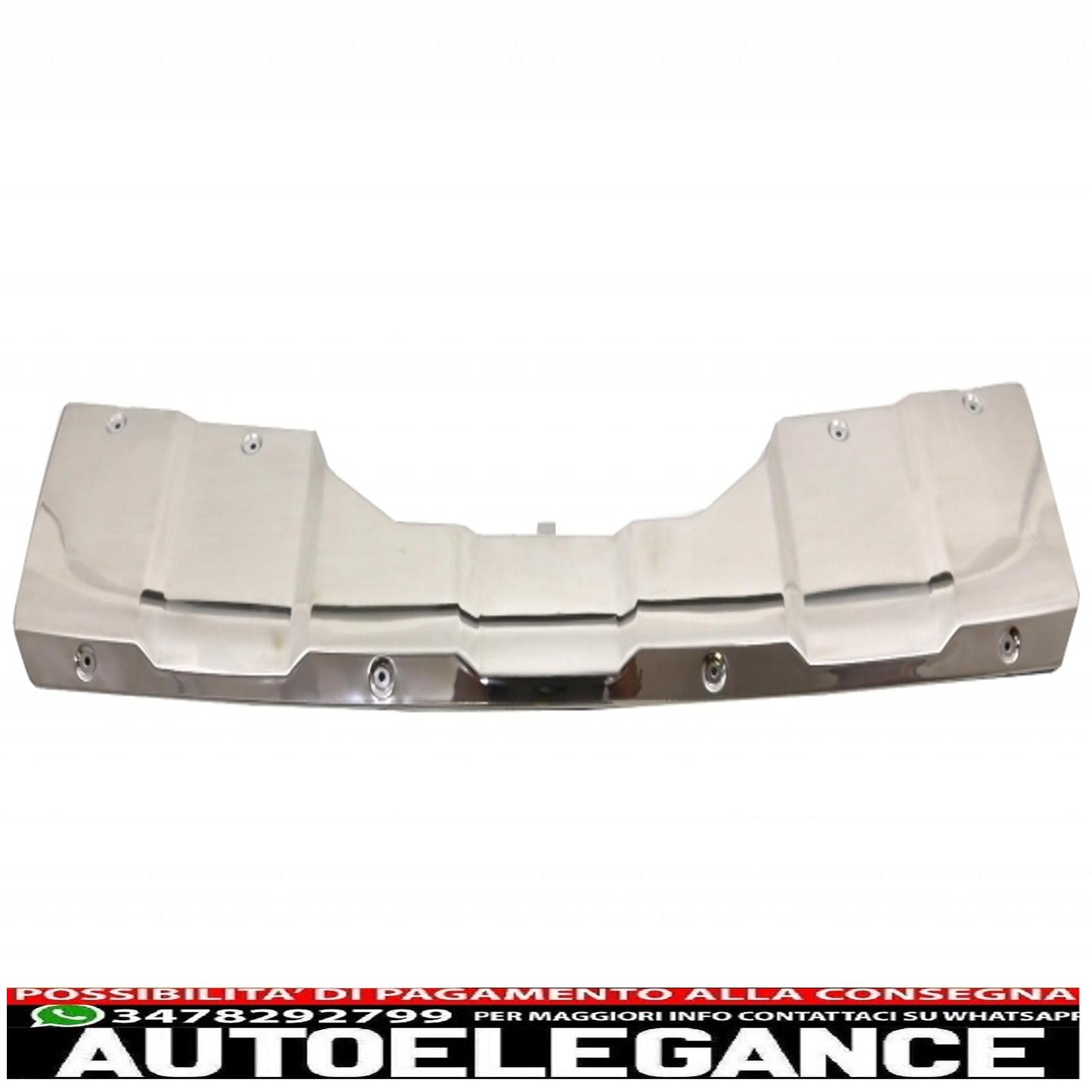 piastre paramotore off road con pedane laterali adatte per mercedes classe gl x164 (2006-2009)