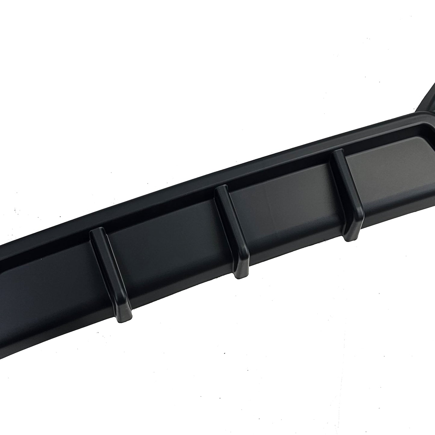 DIFFUSORE POSTERIORE 1+1 ADATTO PER BMW SERIE 6 F12 F13 F06 LOOK NERO OPACO