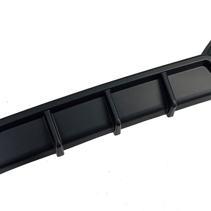 DIFFUSORE POSTERIORE 1+1 ADATTO PER BMW SERIE 6 F12 F13 F06 LOOK NERO OPACO