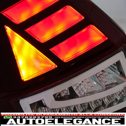 osram ledriving full led rear lights suitable for ford fiesta mk7.5 facelift (2013-2017) dynamic sequential cornering lights black edition