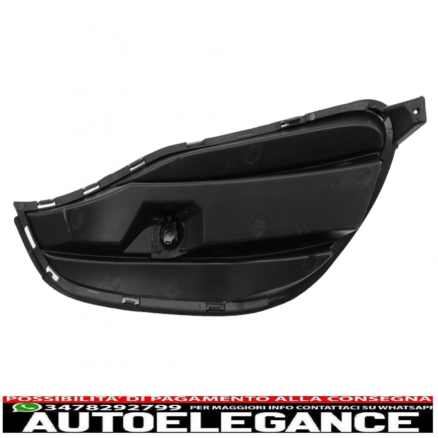 Griglie laterali paraurti anteriore adatte per mercedes cla w117 c117 x117 (2013-2018) restyling cla45 design pianoforte nero