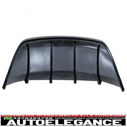 Mantovana diffusore aria posteriore adatta per alfa romeo stelvio 949 (2016-2020) nero