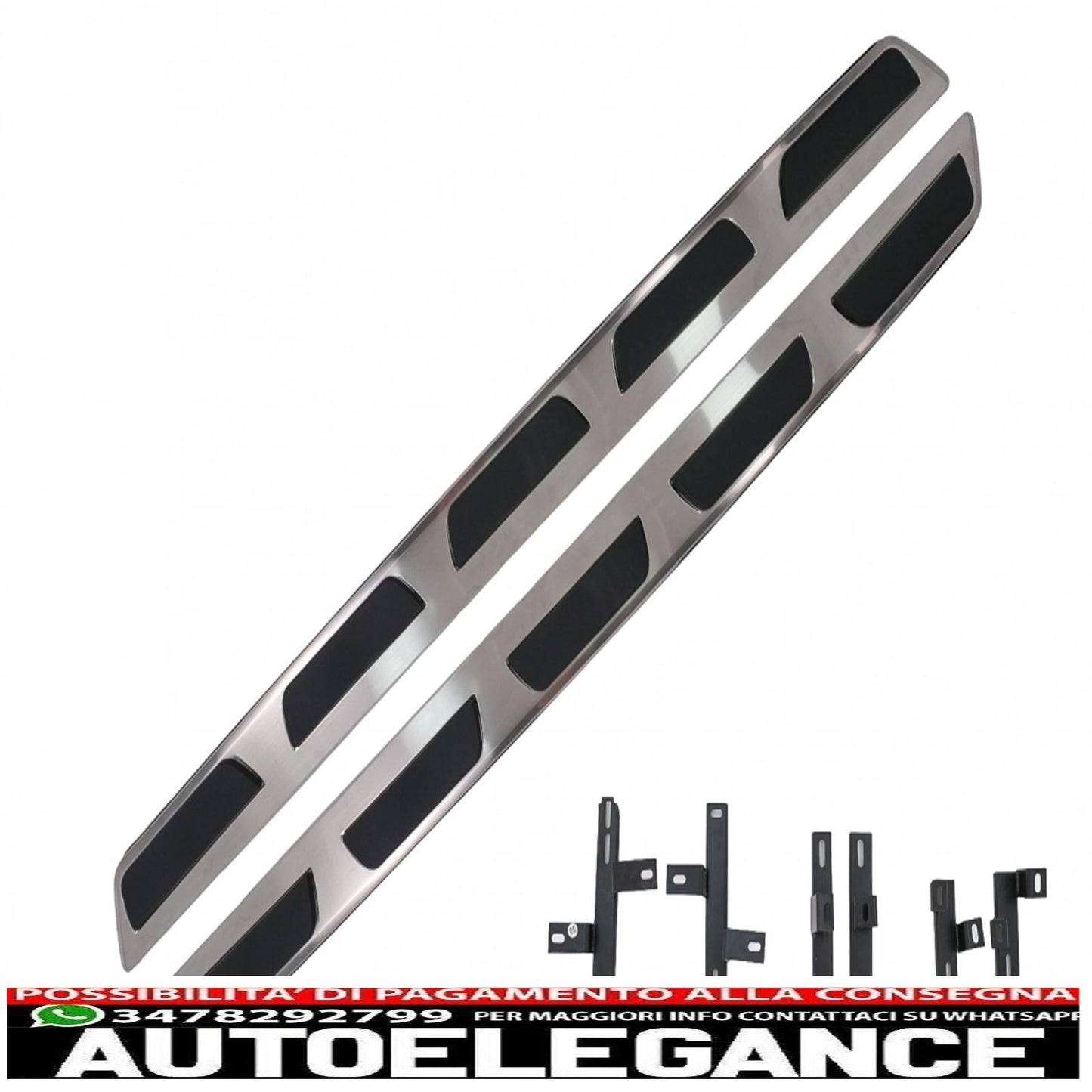 skid plates and running boards suitable for audi q5 8r (2008-2012) off road pack