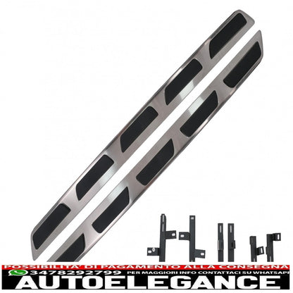 skid plates and running boards suitable for audi q5 8r (2008-2012) off road pack