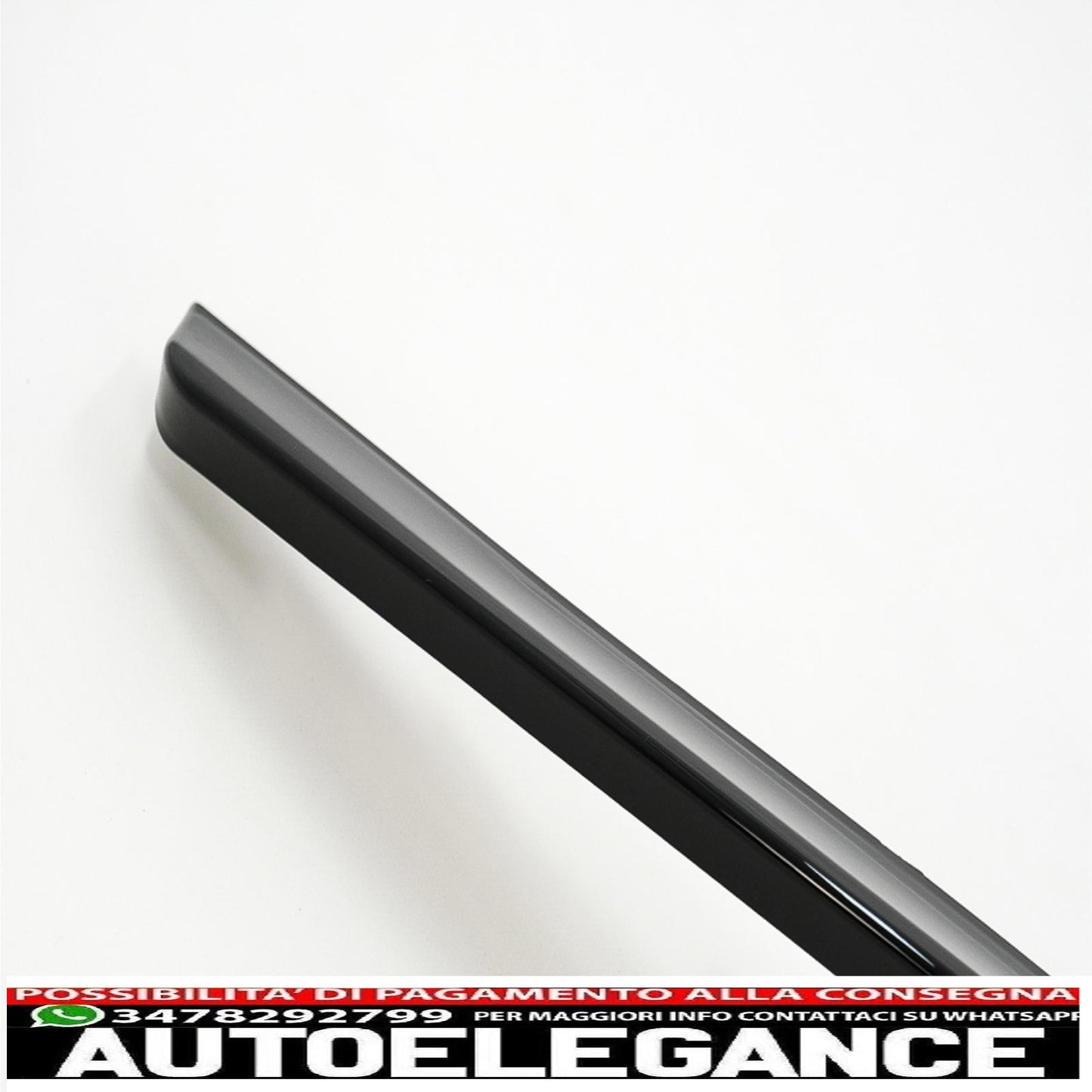 trunk spoiler suitable for mercedes cls class w218 limousine (2010-2018) piano black