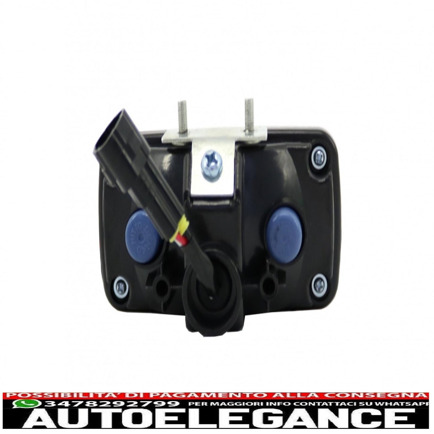 Barra luminosa per fendinebbia paraurti posteriore a LED adatta per mercedes classe G W463 (1989-2015) rosso trasparente AUTOELEGANCERICAMBI