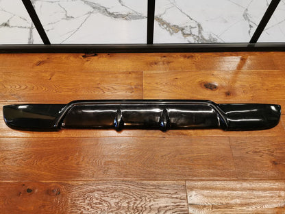 DIFFUSORE ADATTO PER SMART FORTWO 453 LOOK STANDARD NERO LUCIDO DESIGN SPORTIVO