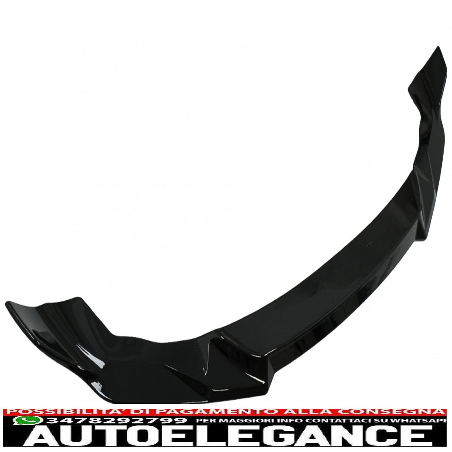 Front Bumper Spoiler Fit For BMW 2 Series F87 M2 (2016-2020) Piano Black 