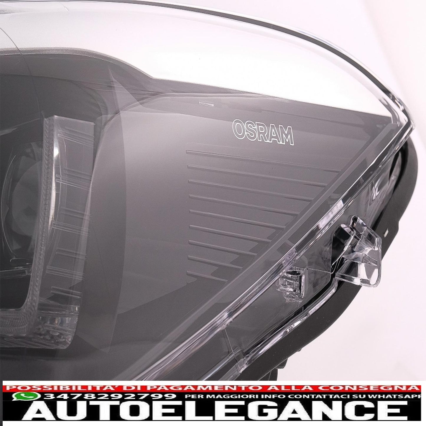 osram ledriving full led headlights suitable for bmw serie 1 f20 f21 (06.2011-03.2015) chrome 