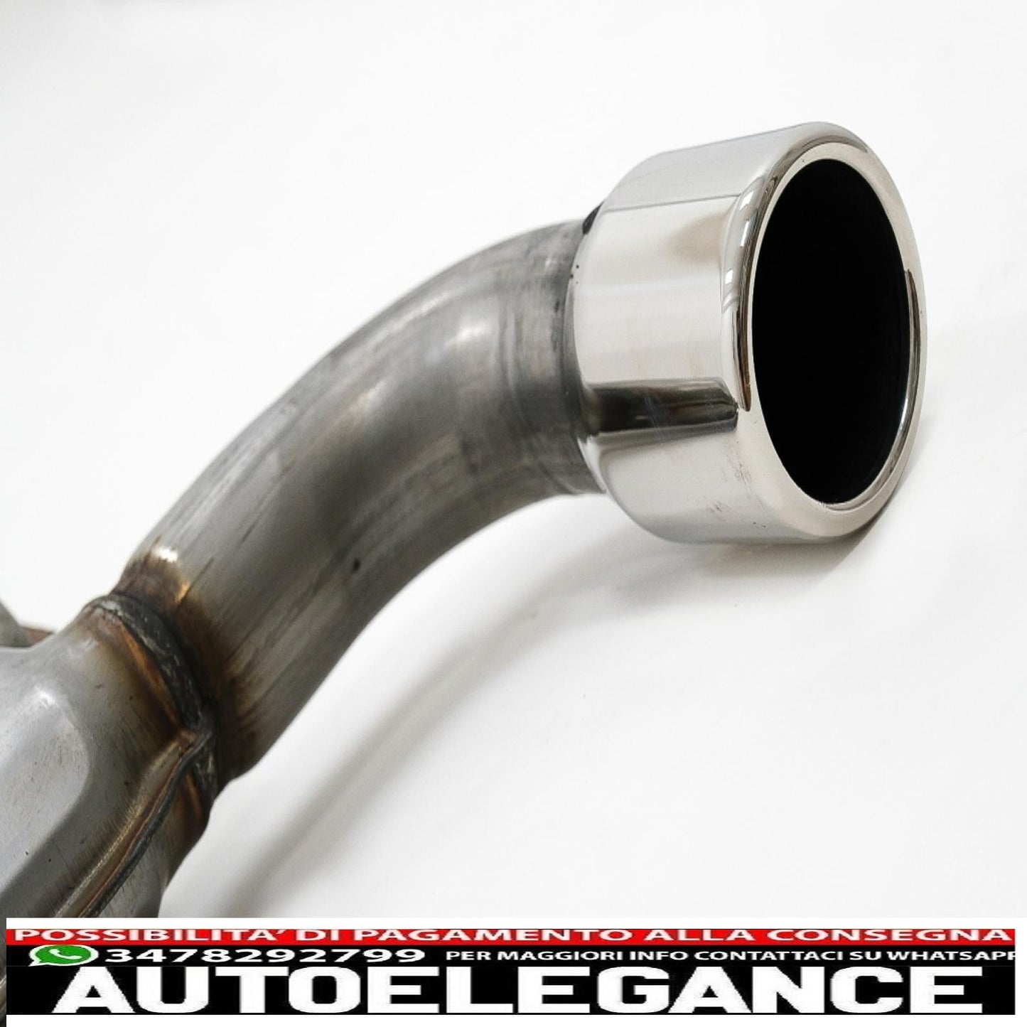 complete exhaust system suitable for vw golf 7 vii (2013-up) gti design