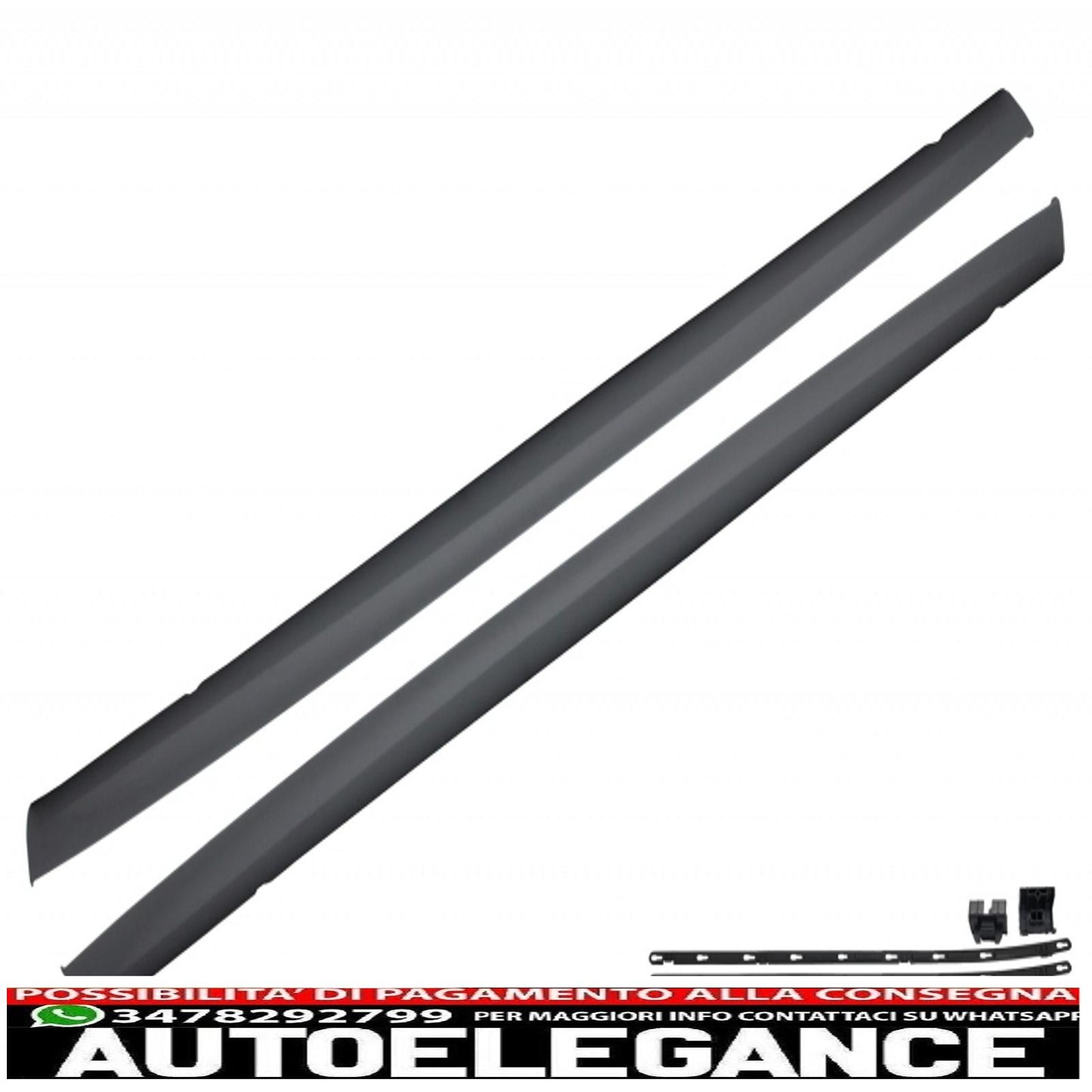 complete body kit suitable for vw golf vi 6 r20 look (2008-2013) with complete exhaust system r20 assembly