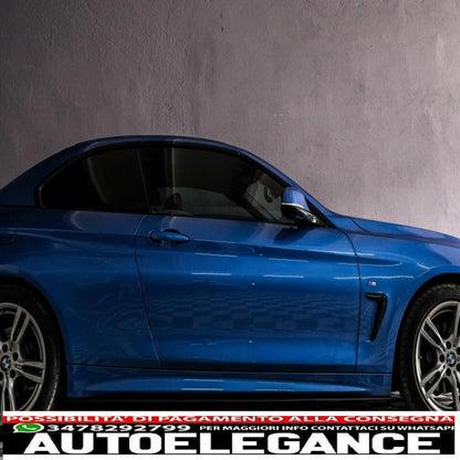 side skirts suitable for bmw 4 series f32 f33 coupe cabrio (2013-2019) m4 design