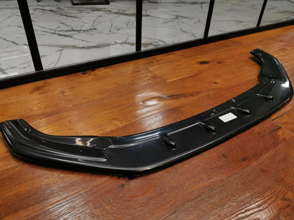 SPLITTER ADATTO PER VW GOLF 7.5 GTI GTD RLINE 2017-2019 LOOK NERO LUCIDO V1