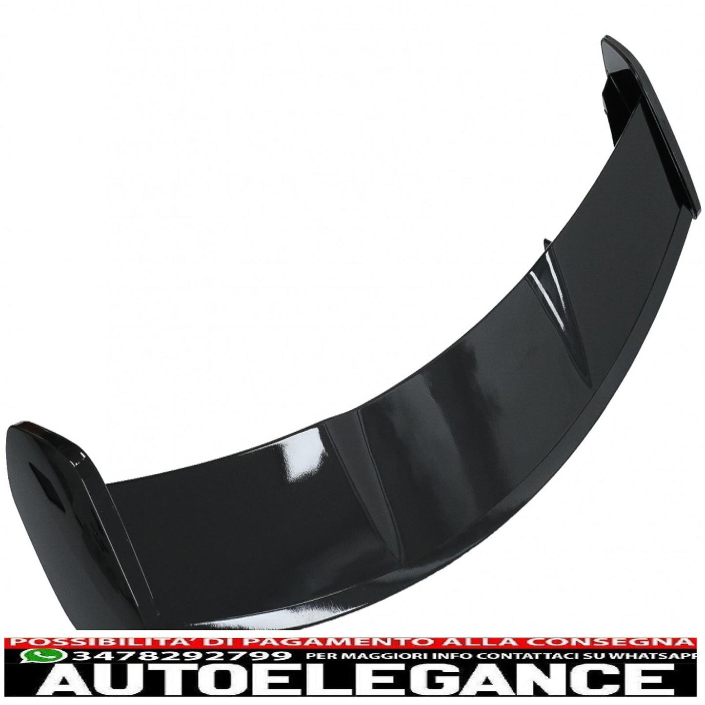 Spoiler sul coperchio del bagagliaio adatto per Mercedes Gla H247 (2020 in poi) Piano Black