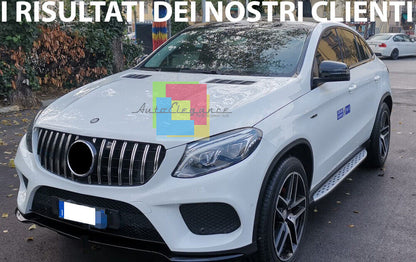 GRIGLIA ADATTA PER MERCEDES GLE COUPE C292 (2015-2018) LOOK CROMATA