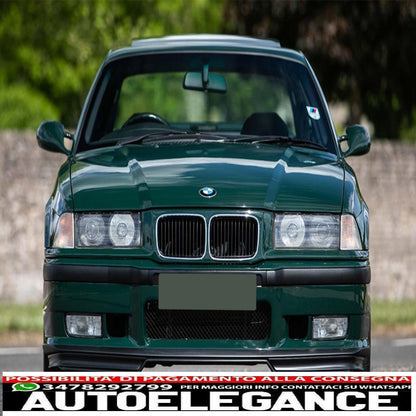 Front Bumper Spoiler Wings Suitable For BMW 3 Series E36 (1992-1998) M3 GT Design 