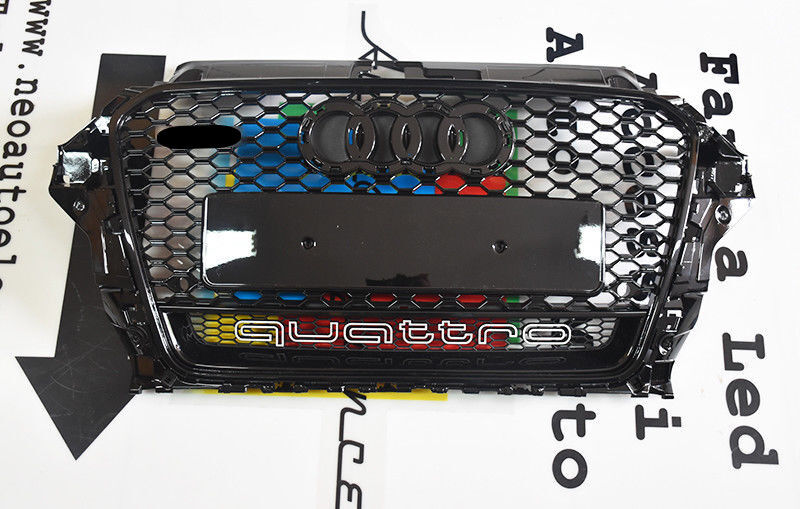 GRILLE SUITABLE FOR AUDI A3 8V 2012-2016 RS3 LOOK QUATTRO SPORTY DESIGN 