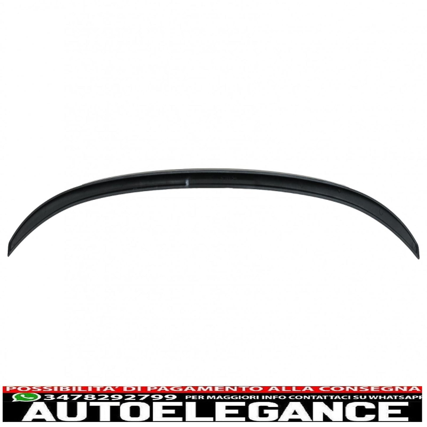 Boot lid spoiler suitable for BMW 3 Series F30 (2010 onwards) M3 design matt black 