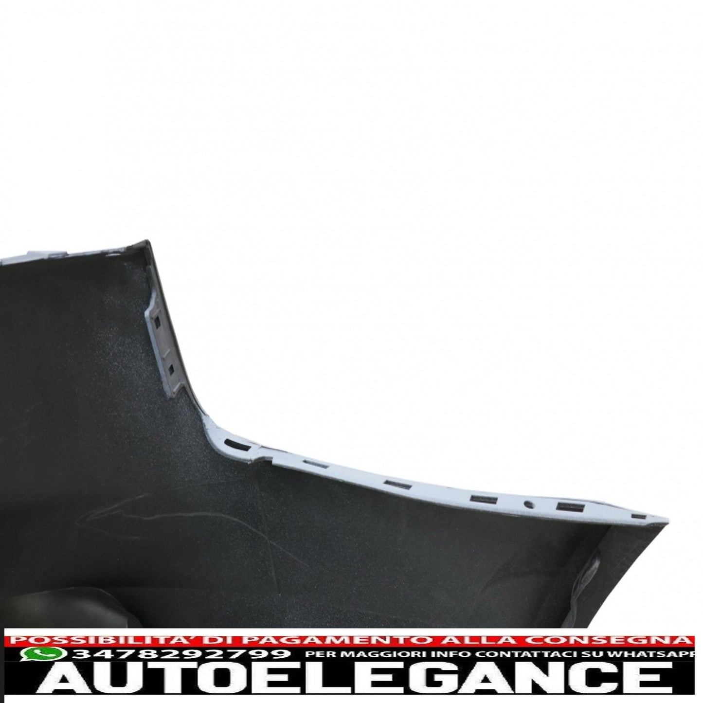 rear bumper suitable for audi a3 8v sedan pre restyling (2012-2016) rs design