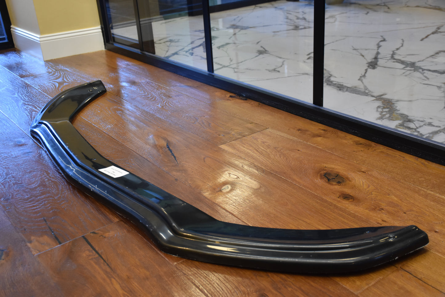 FRONT SPLITTER SUITABLE FOR MERCEDES C W205 S205 AMG ABS SPLITTER BLACK LOOK 