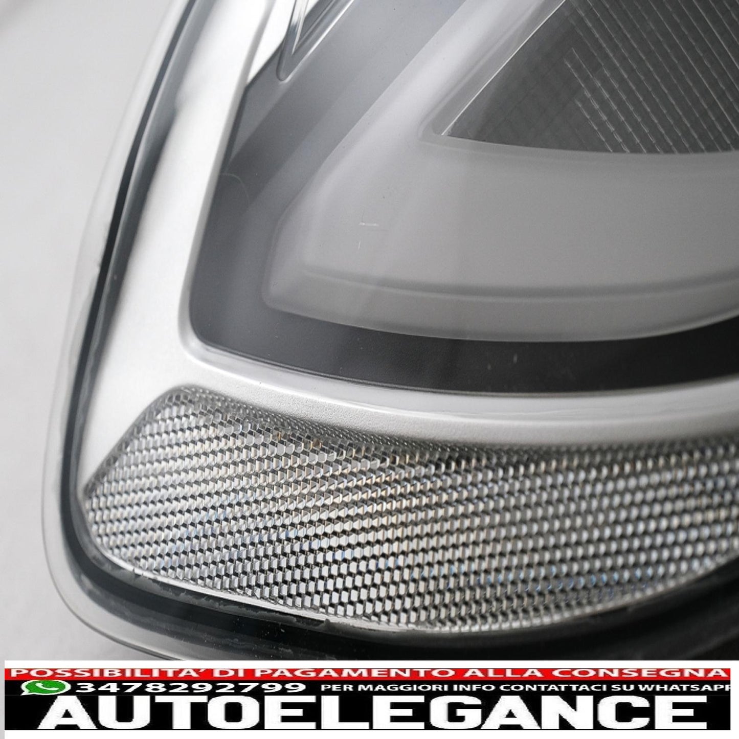 Rear lights with full led bar suitable for bmw 4 series f32 f33 f36 (2013-2016) smoked with static indicator