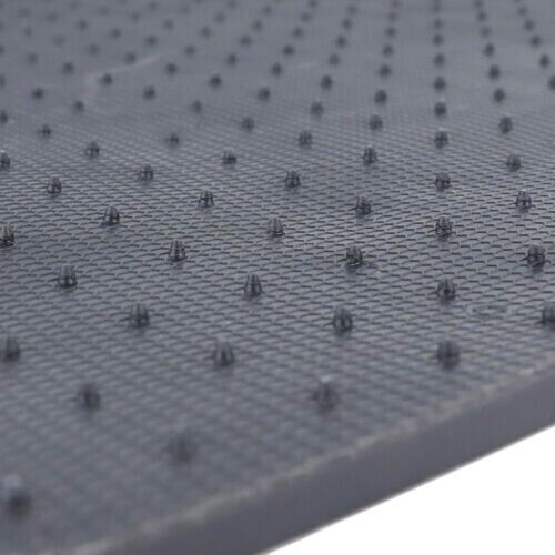 Premium Rubber Floor Mats Set 4pcs Black for Jeep Wrangler JK 07-19