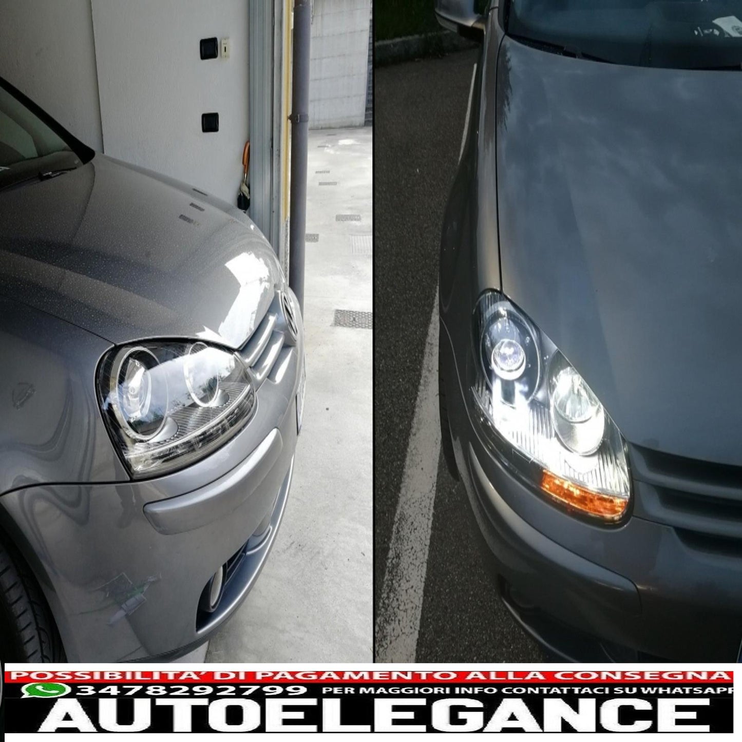 xenon look right headlights suitable for vw golf 5 v mk5 (2003-2007) jetta (2005-2010) gti r32 chrome edition 
