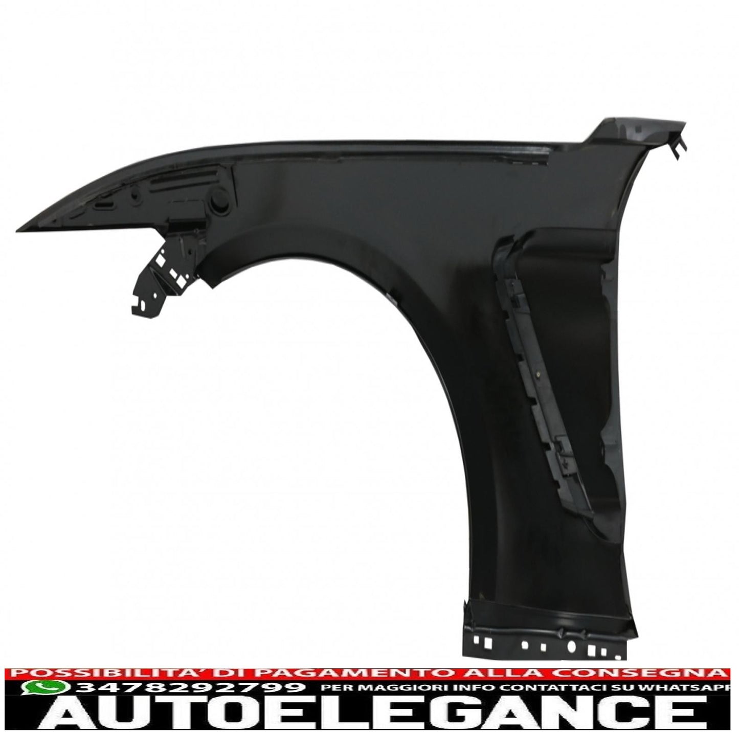 parafanghi anteriori adatti per ford mustang mk6 vi sesta generazione (2015-2017) design gt350