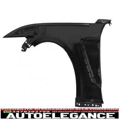 parafanghi anteriori adatti per ford mustang mk6 vi sesta generazione (2015-2017) design gt350
