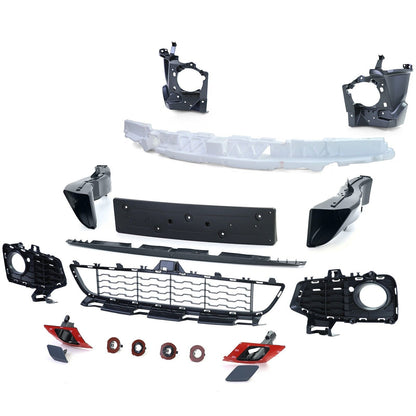 Front bumper Sport Optics PDC SRA with ABE suitable for BMW 4 Series F32 F33 F