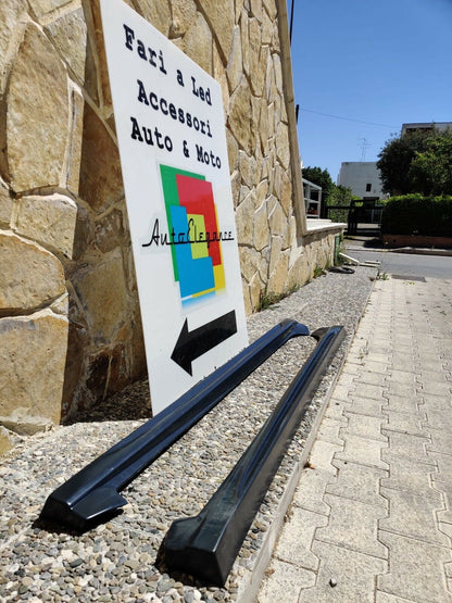 RENAULT CLIO 4 IV 2012+ 5 DOORS PAIR OF SIDE SKIRTS UNDER DOOR RS ABS -.