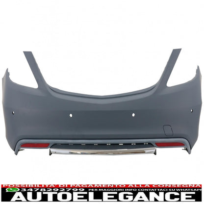 kit carrozzeria adatto per mercedes w222 classe s passo lungo (2013-06.2017) minigonne laterali versione lunga terminali marmitta