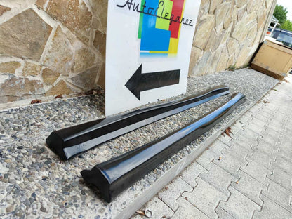 SIDE SKIRTS FIAT PUNTO GRANDE PUNTO EVO 2005+ UNDER DOOR SPOILER ABS ..- 