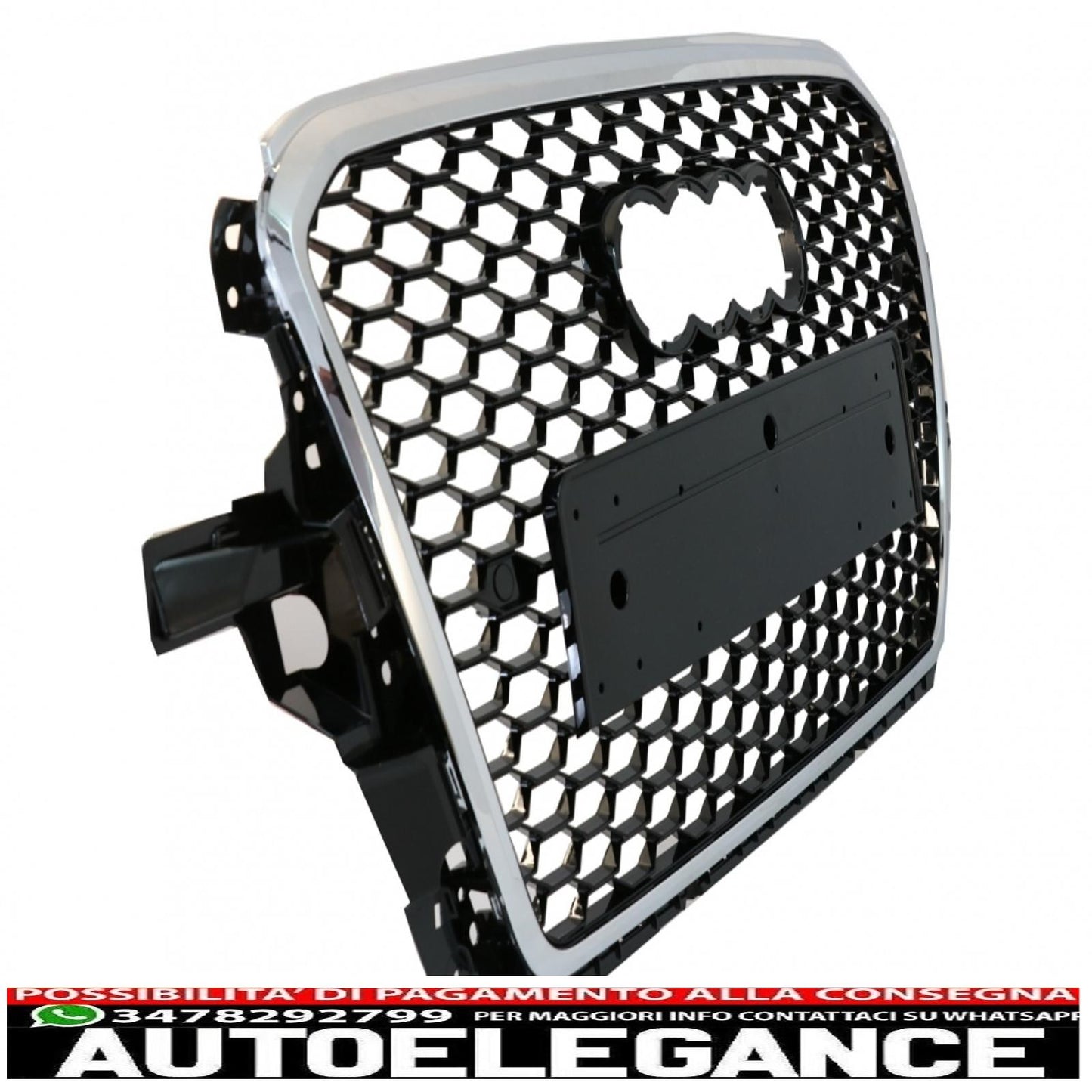 Paraurti anteriore adatto per audi q5 8r suv (2012-2016) rs design