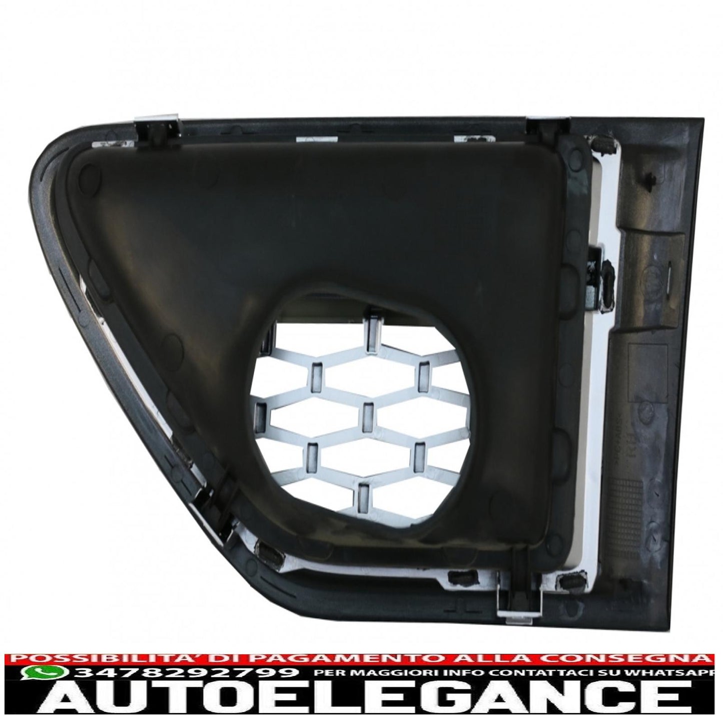 central grille and side air intakes group suitable for range rover sport facelift (2009-2013) l320 autobiography look full silver edition 