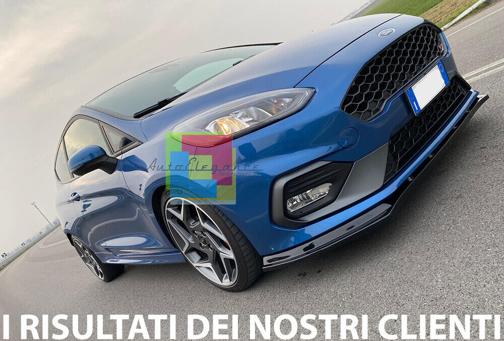 ABS FRONT BUMPER UNDER SPLITTER SUITABLE FOR FORD FIESTA MK8 ST BUMPER