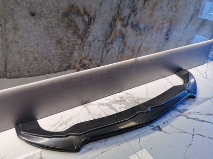 SPLITTER ADATTO PER ALFA ROMEO STELVIO LOOK NERO LUCIDO DESIGN SPORTIVO