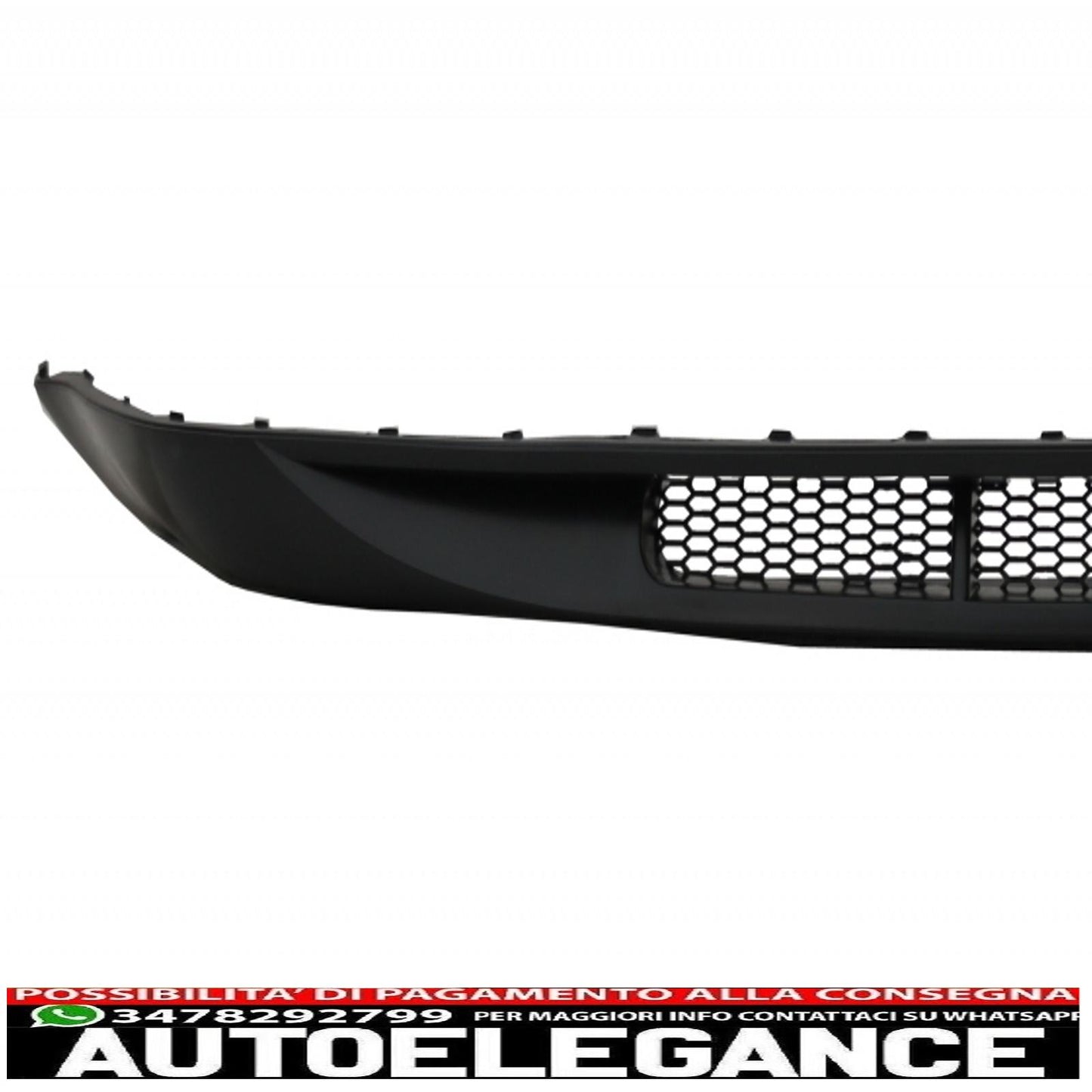 front bumper with spoiler and black headlights suitable for vw golf iv 4 mk4 (10.1997-09.2003) look r32