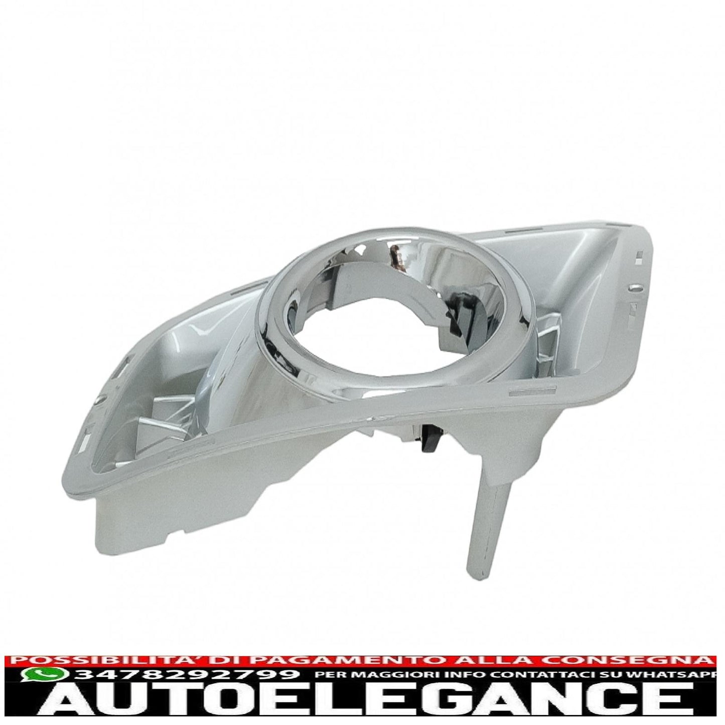 Griglia inferiore paraurti anteriore con coperture fendinebbia adatta per Land Range Rover Vogue III L322 (2010-2012) design autobiografia cromata