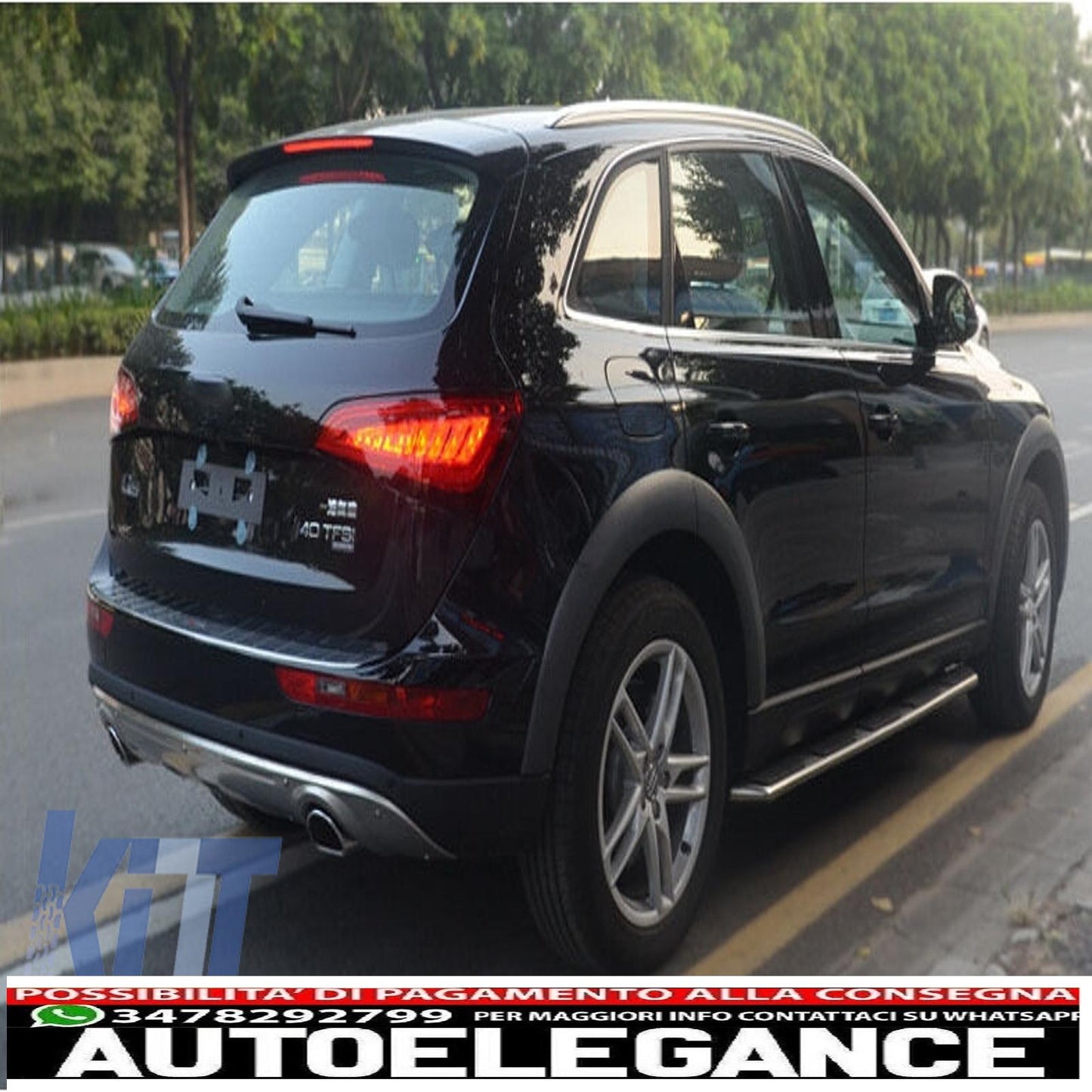 off-road skid plates suitable for audi q5 8r restyling (2013-2016)