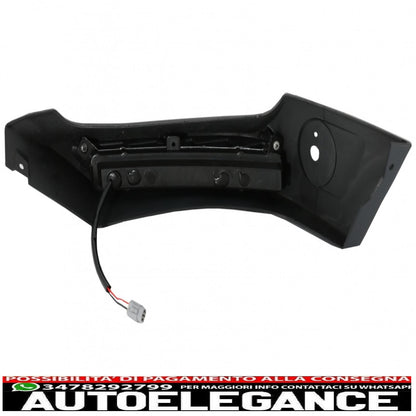 Front bumper spoiler LED daytime running light extension suitable for mercedes G-class W463 (1989-up)