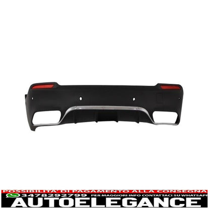 kit carrozzeria completo adatto per mercedes glc suv x253 (2015-07.2019) design glc63 con minigonne laterali