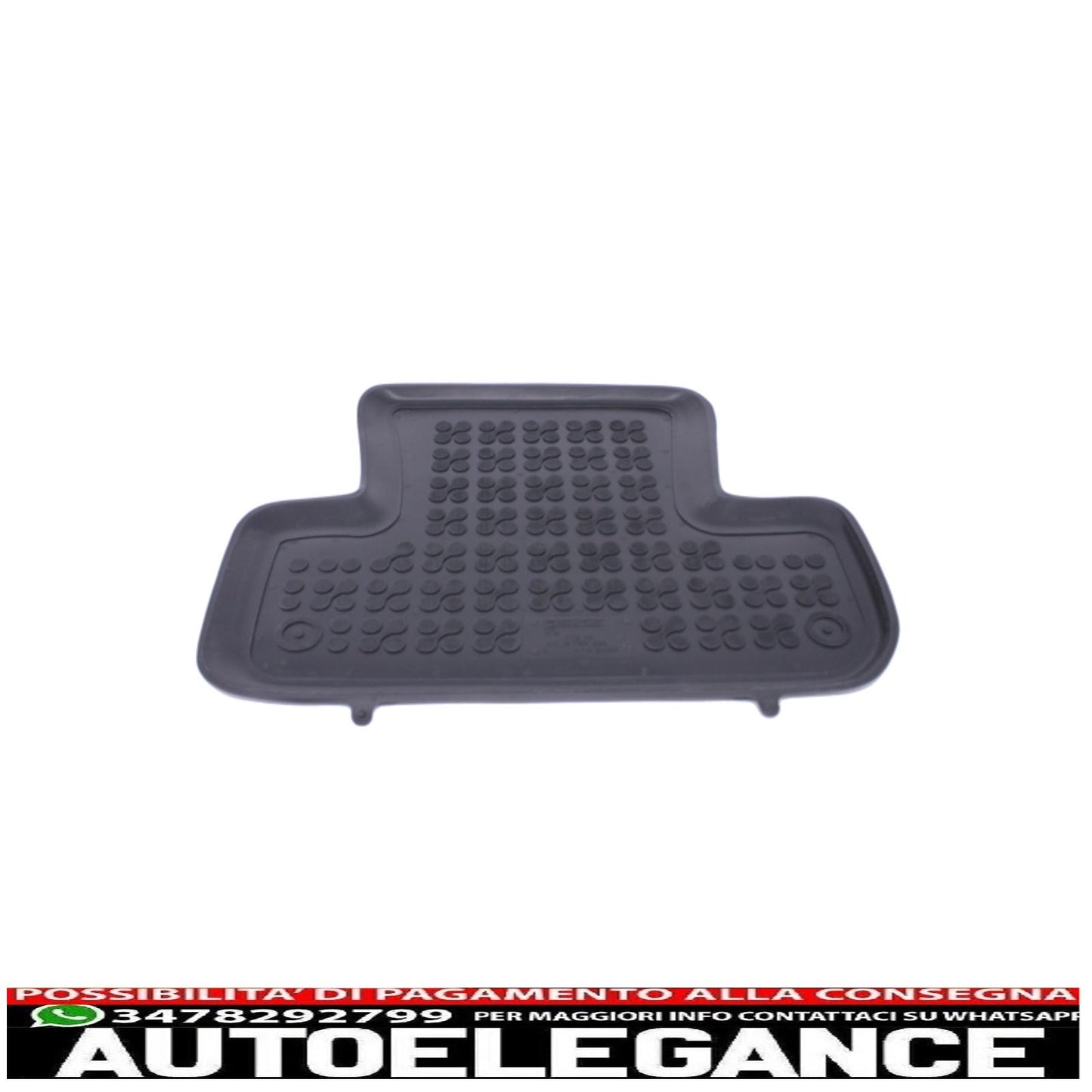 Black rubber mat suitable for audi q5 8r (2008-2017)